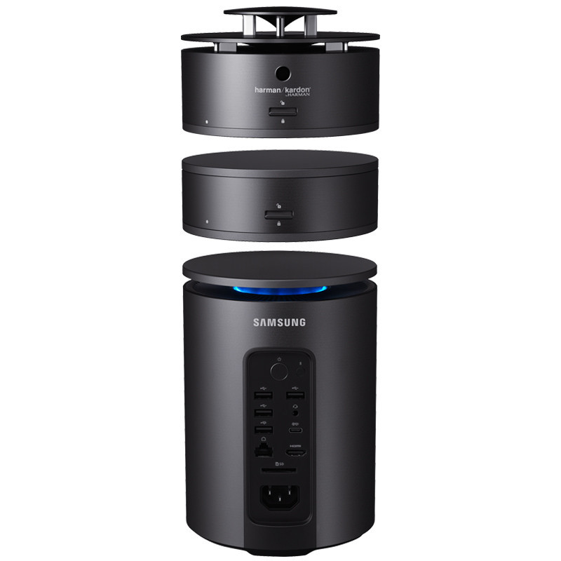 台式电脑i5-6400 8g 1tb 128ssd 哈曼卡顿音箱 三星(samsung)台式电脑