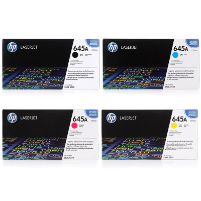 惠普（hp）C9730A-C9733A四色硒鼓套装645A(适用LaserJet55005550)C9730A-C9733A/黑彩套装-