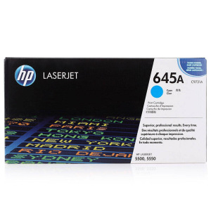 惠普(HP)LaserJet C9731A 青色硒鼓 645A(适用 Color LaserJet 5500 5550) 【C9731A(645A)/青色12000页】