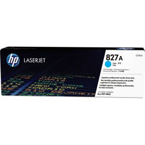 惠普(HP)827A 青色碳粉盒 CF301A(适用LaserJet Enterprise flow M880z) 【827A(CF301AC)/青色碳粉盒】