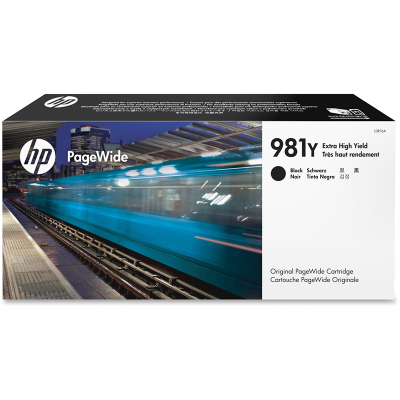 惠普（HP）L0R16A 981Y 大容量黑色墨盒（适用PageWide 556dn/xh 586dn/f/z）