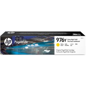 惠普(HP)L0R07A 976Y 黄色墨盒 (适用PageWide 552/577z/P55250/P57750dw) 【976Y/黄色13000页】