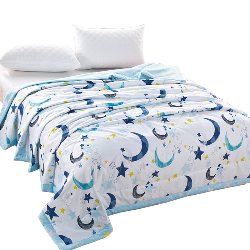 a1夏天被子太空被双纯棉夏凉被空调被宿舍学生全棉可水洗夏季薄单人vw