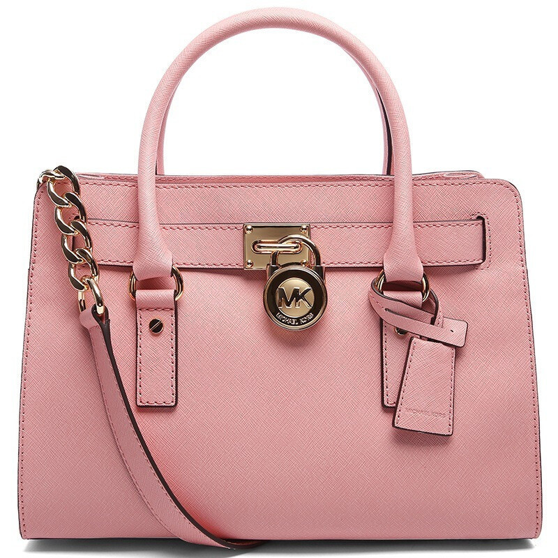 迈克·科尔斯(michael kors) mk女士汉密尔顿中号笑脸锁头包单肩手提