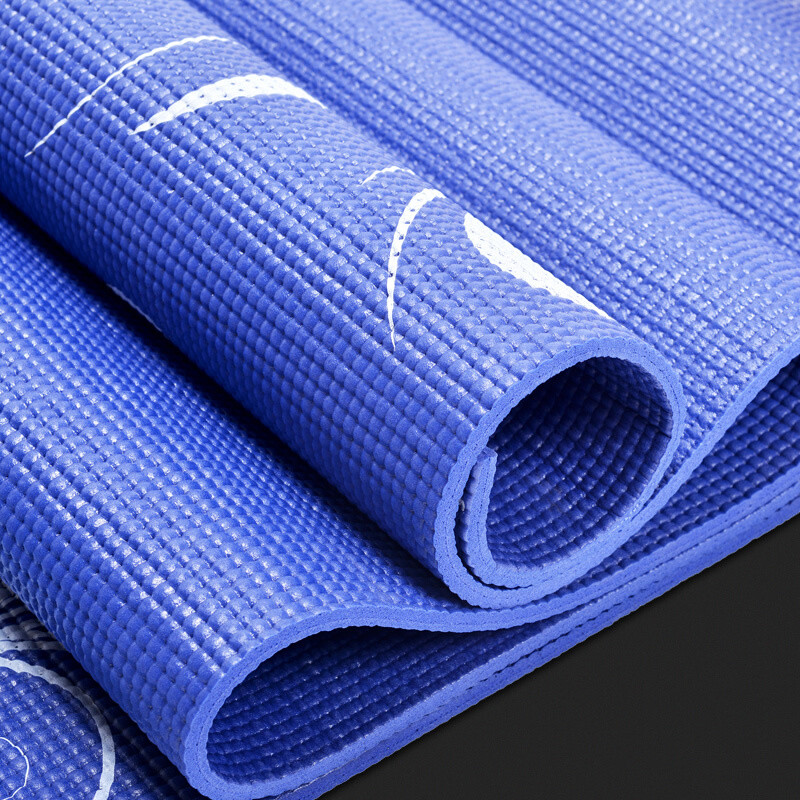 6mm印花瑜伽垫pvc健身垫初学者花色防滑毯运动软垫