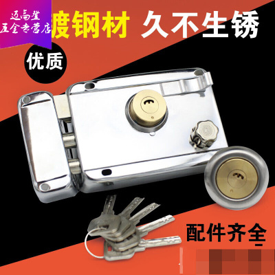  外装门锁室内房门锁老式门锁木门铁门锁老式房门锁防盗门锁芯大门