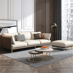 阿斯卡利意式北欧小沙发免洗科技布艺沙发小户型客厅轻奢双人三人乳胶沙发(KDT)