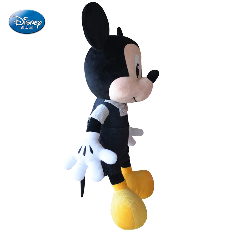 牛仔毛绒玩具米老鼠米妮米奇公仔娃娃儿童玩偶生日礼物