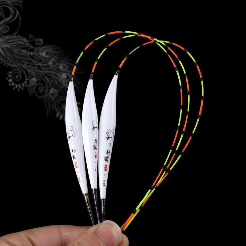 新款户外神鹤漂孔雀羽鱼漂亮鲫鱼漂鲤鱼漂浮漂