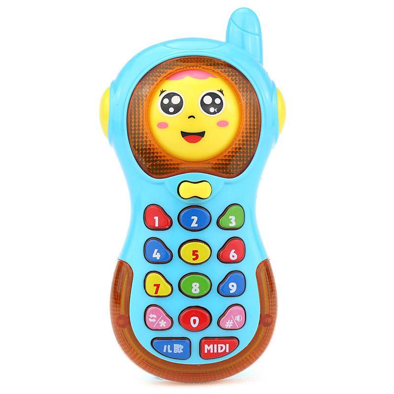 婴幼儿童玩具电话机婴儿早教小孩益智音乐手机宝宝0-1-3岁12个月