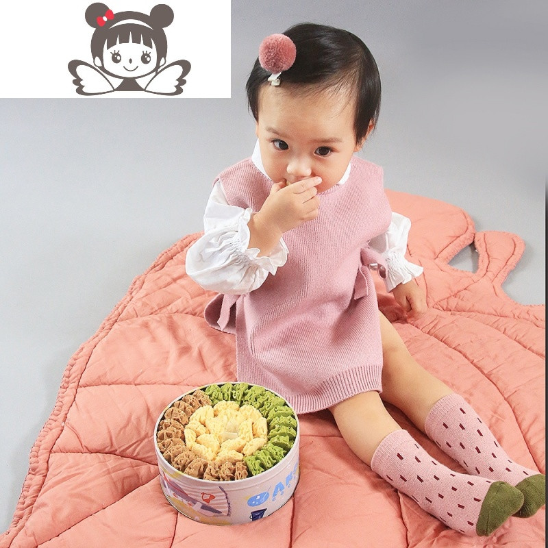 秋冬毛圈保暖北欧i*ns韩国可爱棉长筒春秋透气1-3岁宝宝袜子