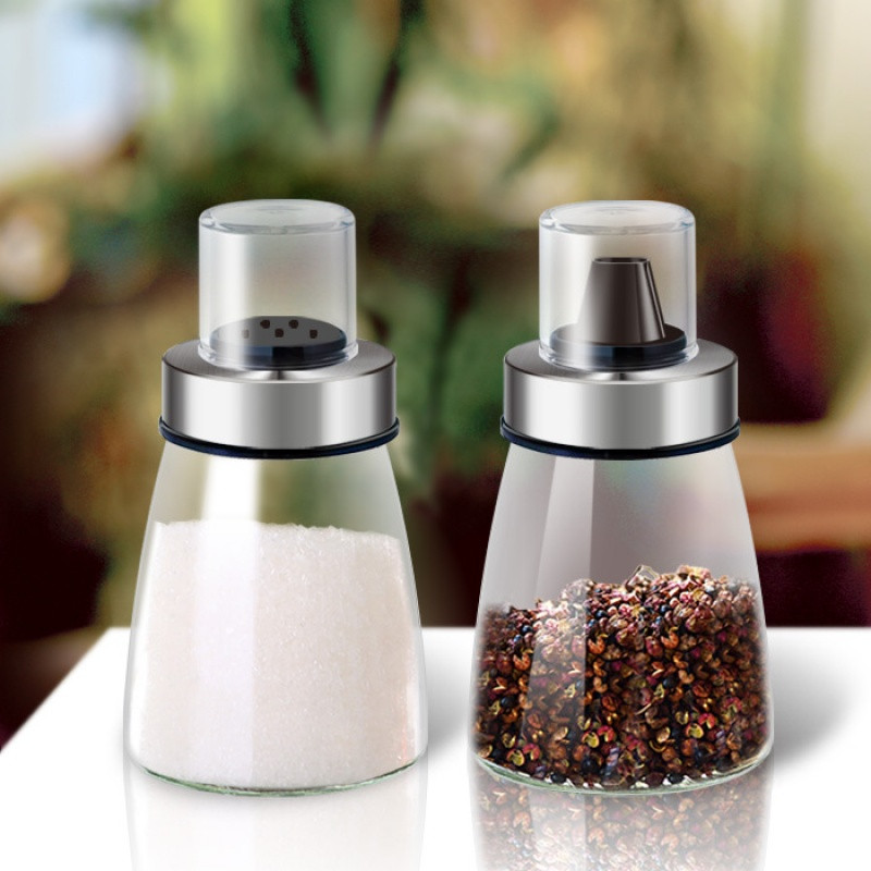 调料盒套装厨房调料瓶大调料瓶罐玻璃调味瓶盐罐调味罐 惠维家居器皿