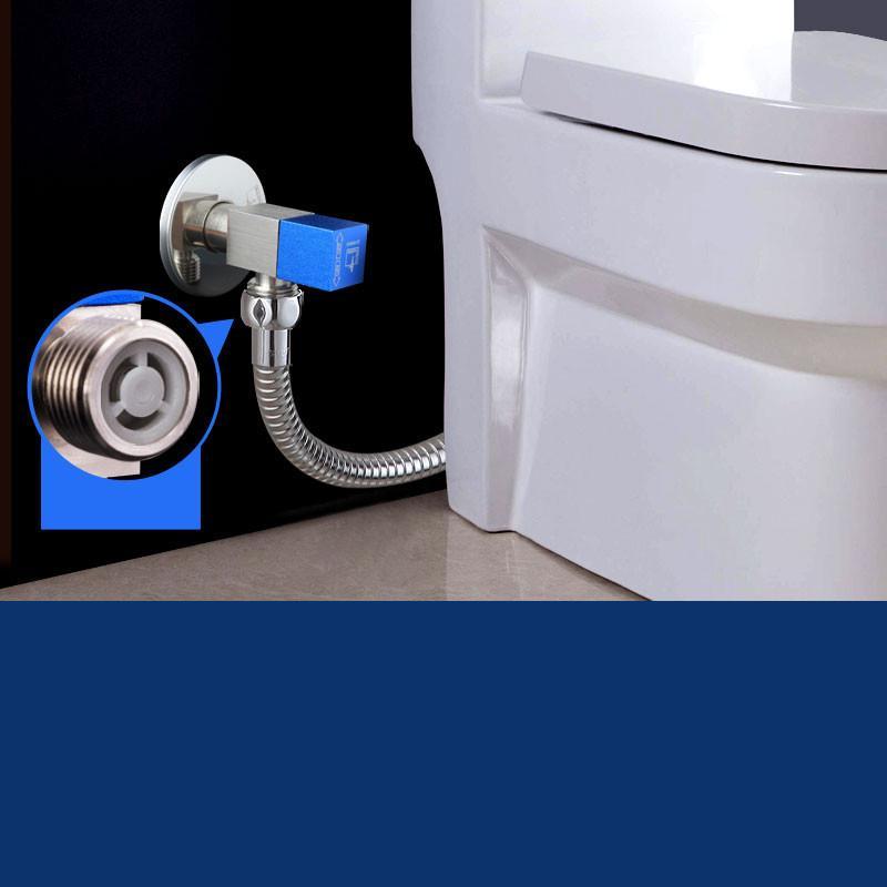 角阀冷热水阀水阀开关4分直通马桶热水器三角阀铜加厚角阀生活日用