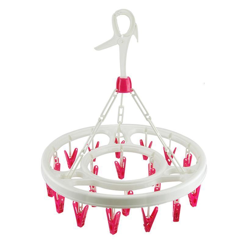 防风晾晒架袜夹内衣防滑多头夹婴儿尿布晾衣夹小孩衣物晾晒夹子21夹