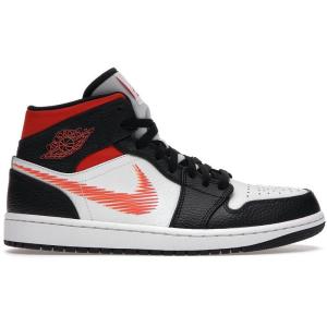 [限量]耐克 AJ1男鞋Jordan 1 Mid Zig Zag Swoosh 缓震透气缓震 运动实战篮球鞋男