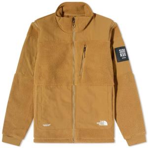 北面The North Face x Undercover 联名款抓绒衣舒适保暖简约时尚橙色长袖卫衣