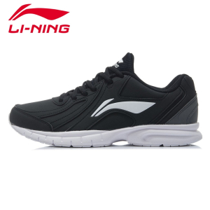 李宁(LI-NING)鞋男子春季跑步鞋透气舒适减震跑鞋低帮运动鞋AGLS207