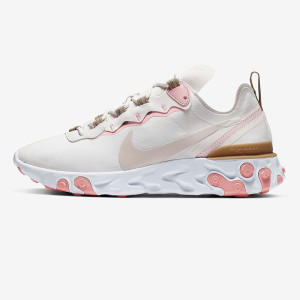 耐克女鞋秋季新款React Element 55轻便舒适时尚耐磨防滑运动鞋跑步鞋BQ2728-007 C