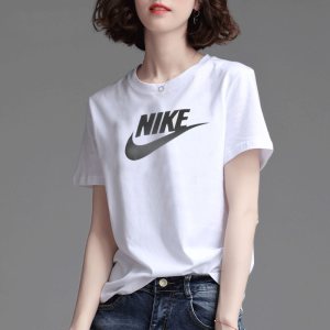 NIKE耐克短袖女2021夏季新款运动服休闲圆领休闲T恤BV6170-100 C