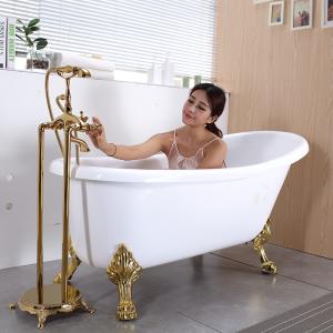 浴缸古典欧式贵妃浴缸亚克力独立式SPA浴盆家用小浴缸波迷娜BOMINA