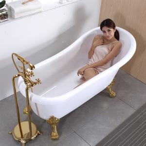 浴缸欧式亚克力浴缸小浴盆古典浴池独立式贵妃浴缸波迷娜BOMINA