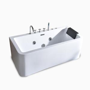 亚克力浴缸一体独立式浴缸浴缸无缝浴缸嵌入式浴缸1.3-1.8米波迷娜BOMINA