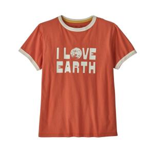 巴塔哥尼亚Patagonia 女式 Earth Love 有机林格 T 恤 休闲百搭 时尚潮流 舒适透气 女款37680