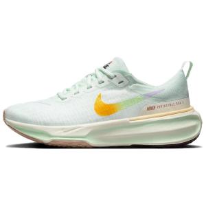 Nike 耐克 Invincible Run 3 舒适时尚减震防滑透气 低帮 休闲跑步鞋 女款 绿橙HF5729-391