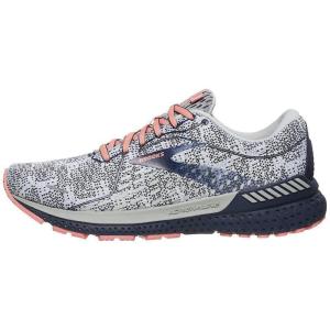 [官方正品]布鲁克斯(Brooks)夏季新款运动鞋Adrenaline GTS 21灰色网面透气轻便 缓震舒适跑步鞋女