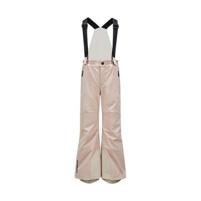 盟可睐(MONCLER)女孩户外休闲裤女童弹性防风滑雪裤带防滑硅胶拉
