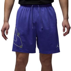 Jordan男子运动速干透气篮球训练束腰短裤紫色彗星男女健身户外工装侧兜