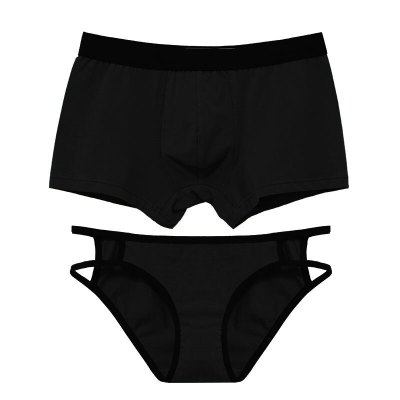 波迷娜(BOMINA)情侣内裤男女款性感内裤棉套装款创意性感男女内裤2021新款