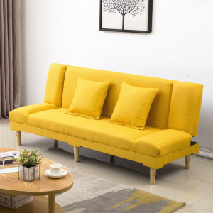 小户型沙发折叠网红现代简约闪电客经济型出租房组合布艺懒人午休床