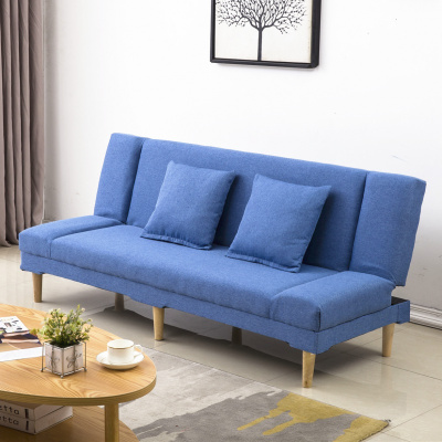 小户型沙发折叠网红现代简约闪电客经济型出租房组合布艺懒人午休床