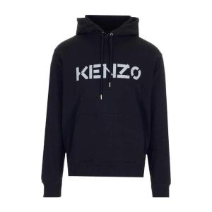 KENZO 高田贤三 logo印花长袖连帽舒适卫衣 时尚潮流进口服饰上衣 FB65SW3004ML.-99