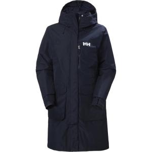 海丽汉森 Helly Hansen 女士冲锋衣Rigging 防水透气雨衣冲锋衣夹克 长款户外滑雪外套