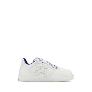 博柏利(BURBERRY)白色小牛皮运动休闲跑鞋女LF货号户外透气舒适耐