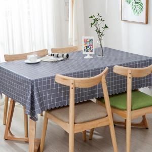 家柏饰(CORATED)田园格子餐桌布 防水防油防烫免洗桌布PVC塑料桌布餐厅台布茶几垫