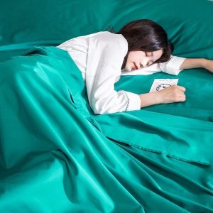 美帮汇旅行用床上隔脏睡袋60支长绒棉全棉大人外出便携床单宾馆酒店单人
