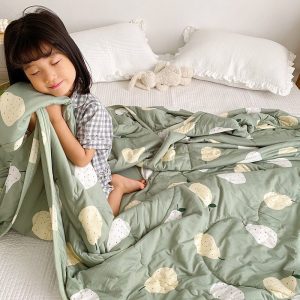美帮汇幼儿园午睡用的儿童夏被可水洗100×150保暖空调被款春秋