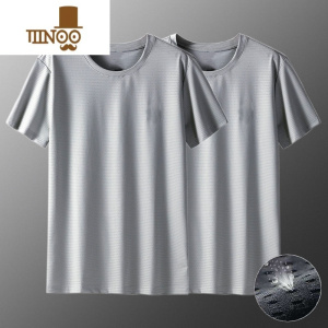 YANXU短袖男款t恤夏季冰丝速干健身上衣服薄款宽松篮球训练汗衫体恤衫