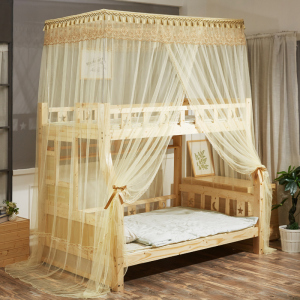 京城派 新款儿童双层子母床蚊帐1.2m双人家用0.9米1.9上下高低床蚊帐
