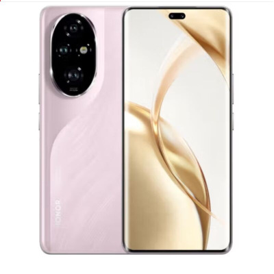 荣耀200 珊瑚粉 12GB+256GB 三代骁龙7 5G芯 5000万影像 100W充电 5200mAh青海湖电池 5G手机