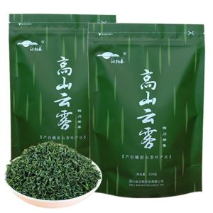 赛卡伊 新茶炒青绿茶叶250g高山云雾绿茶浓香散装