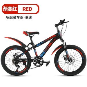 儿童自行车男女孩中小学生轻便双碟刹变速减震山地单车20/22/24寸