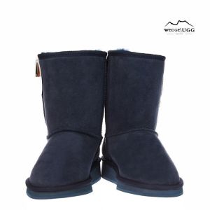 WedgesUGG雪地靴经典款中筒靴子羊皮毛一体防水防滑保暖女[秋冬必需]