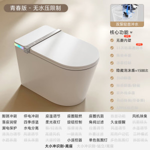 惠达HUIDA智能马桶S9系列 带水箱无水压限制全自电动座圈加热翻盖一体式坐便器泡沫