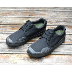 誉丰YL-7004黑色作训鞋解放鞋防滑耐磨军警训练学生军训劳保鞋