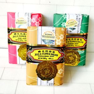 蜂花檀香皂身体清洁皂沐浴肥皂香皂玫瑰皂茉莉皂125g/块