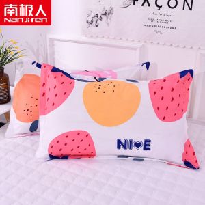 枕头套一对装48x74成人枕芯套学生枕套大号枕头罩春夏秋冬季